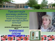 Презентация ППО учителя украинского языка и литературы