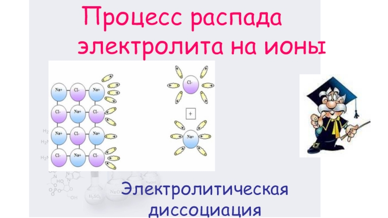 Электрическая диссоциация 8 класс химия презентация