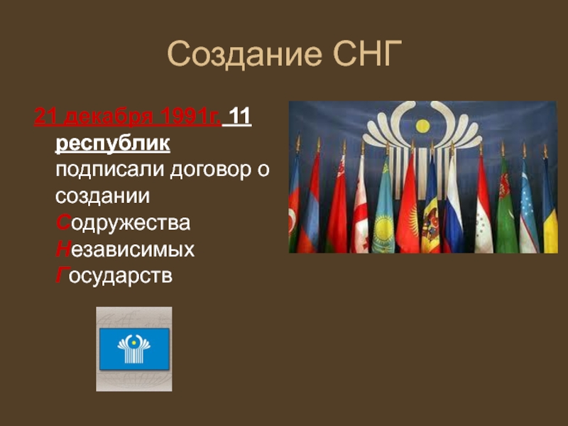 Создание независимых государств. Создание СНГ 1991. Создание Содружества независимых государств. СНГ декабрь 1991 г. СНГ страны на 1991 г.