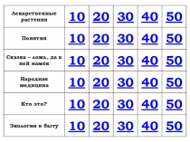 Викторина по валеологии