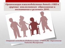 Организация взаимодействия детей с ОВЗ в группах инклюзивного образования и воспитания в условиях ФГОС