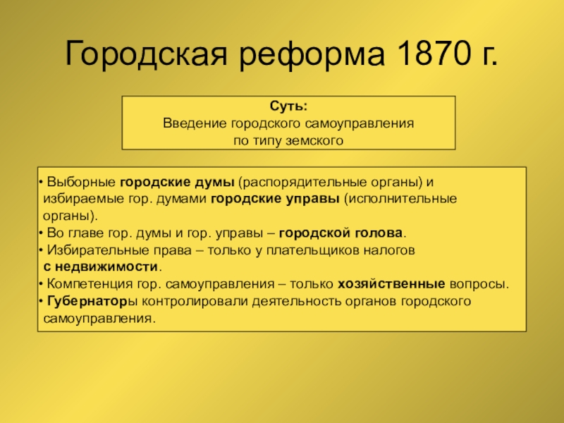 Дополните схему укажите термины и имена которые ассоциируются с темой земская и городская реформа