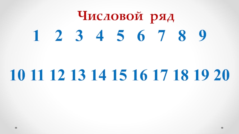 12 числовые ряды