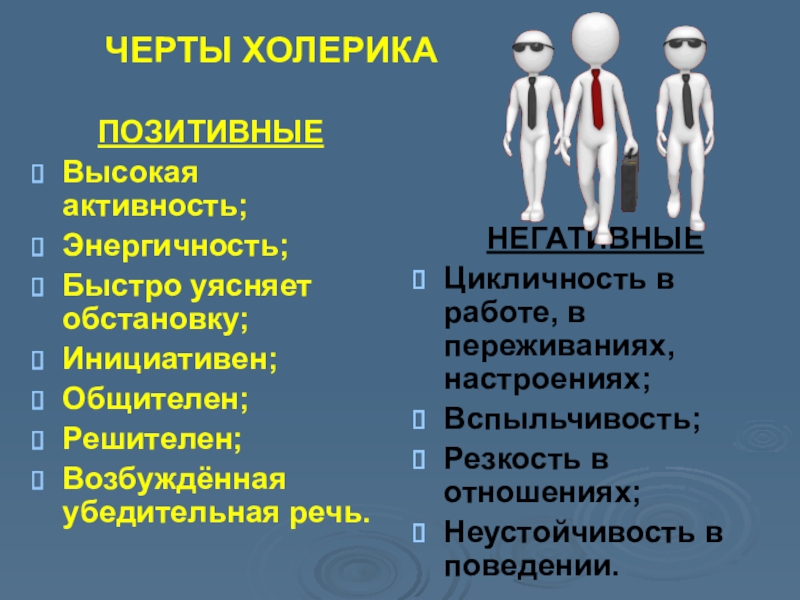 Имеющие социальный характер. Черты характера холерика. Холерик черты личности. Черты темперамента холерика. Позитивные черты человека.