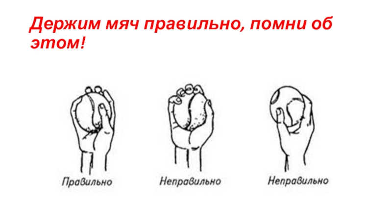 Как правильно держать мяч. Как правильно держать мяч при метании. Царское держание мяча. Как правильно держать мяч при броске малого мяча.