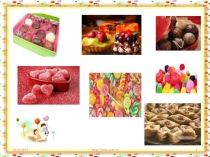 Презентация к исследовательской работе  Конфеты и любимые сладости