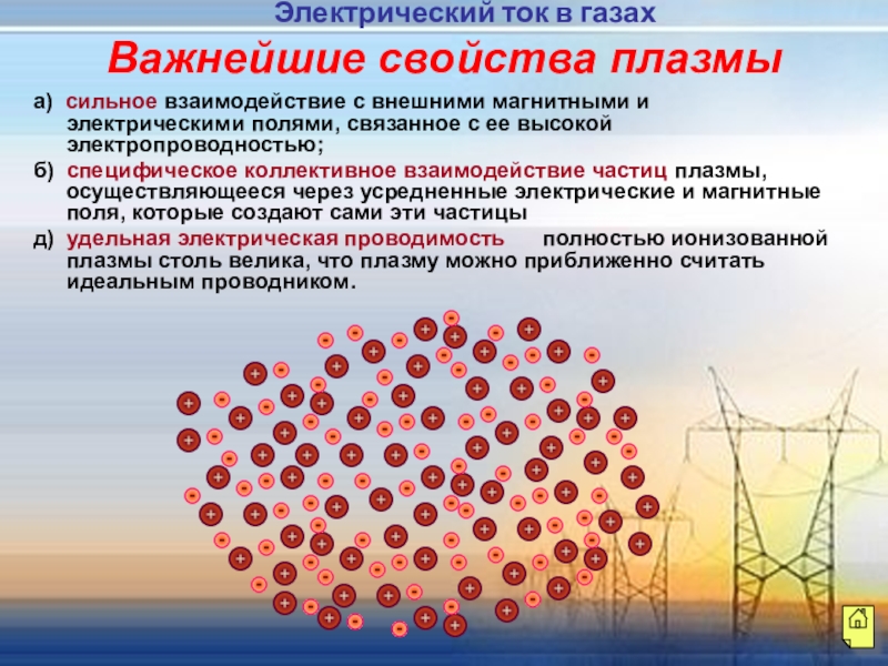 Электрический ток в газах картинки для презентации