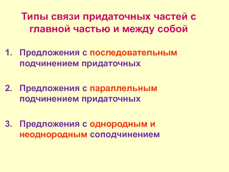 Презентация Презентация по русскому языку на тему Сложноподчинённые предложения с несколькими придаточными (9 класс)