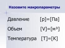 Презентация к уроку Газовые законы