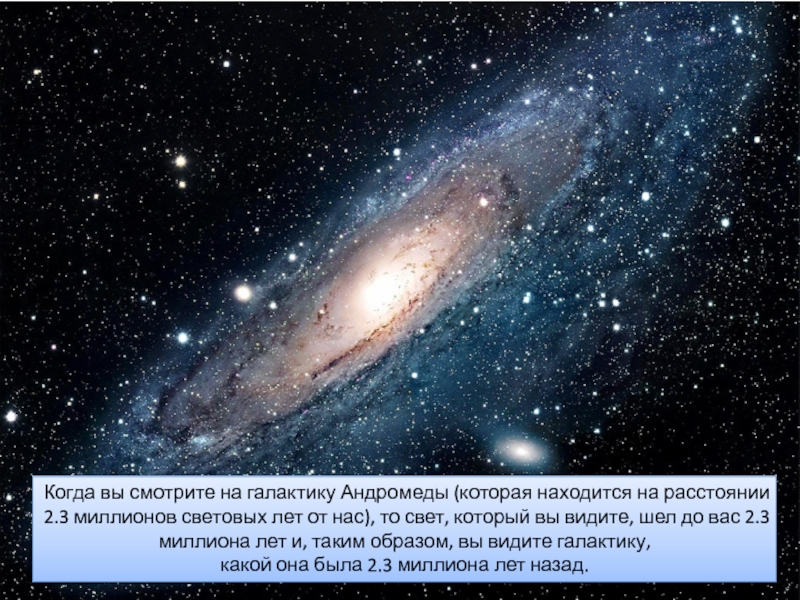 Имя матери андромеды 9 букв. Туманность Андромеды и наша Галактика. Расстояние до Галактики туманность Андромеды. Расстояние до Галактики Андромеда. Размер Галактики туманность Андромеды.
