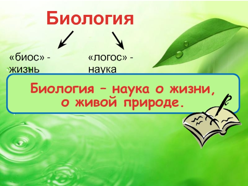 Технологическая карта биология наука о живой природе