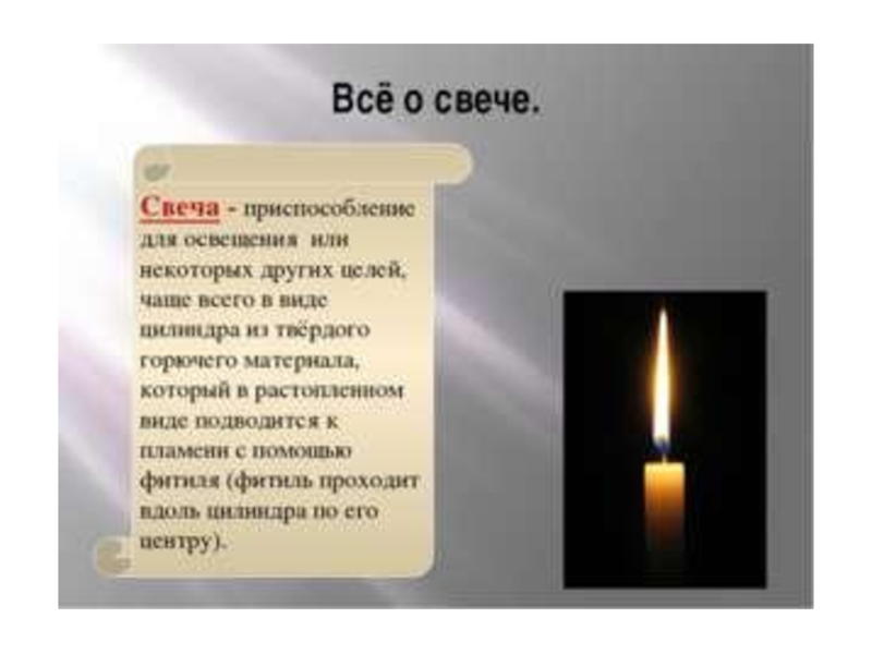 Рассказ свеча. Сообщение о свечах. Свеча для презентации. Интересные факты о свечах. Проект свеча.
