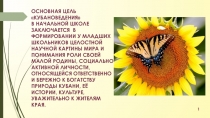 Презентация к классному часу на тему  Формирование у младших школьников целостной научной картины мира и понимания роли своей малой Родины