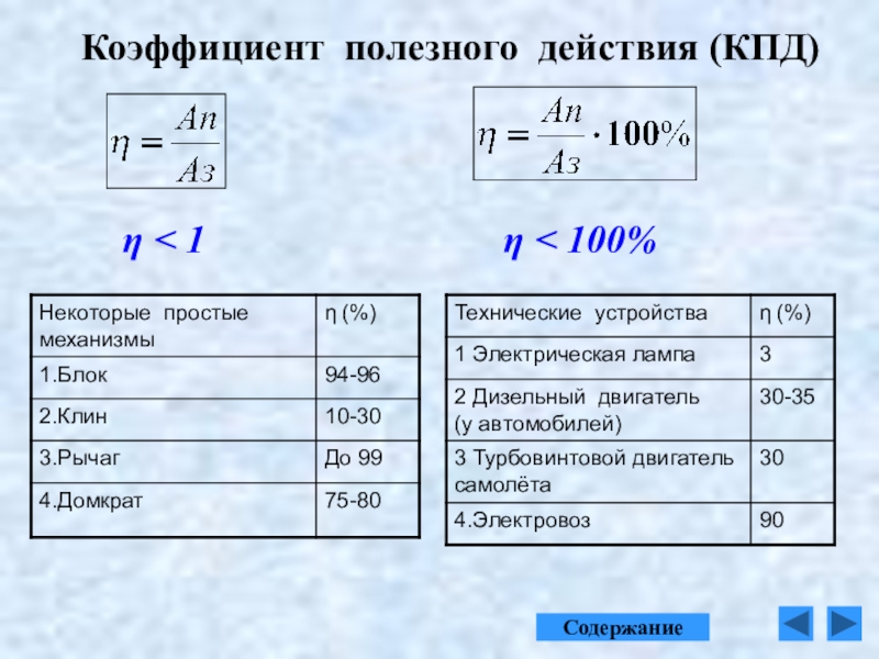 Физика коэффициент полезного действия механизма. КПД Η как пишется.