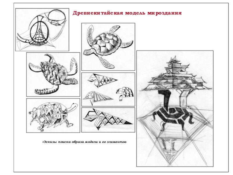 Поисковые эскизы в дизайне