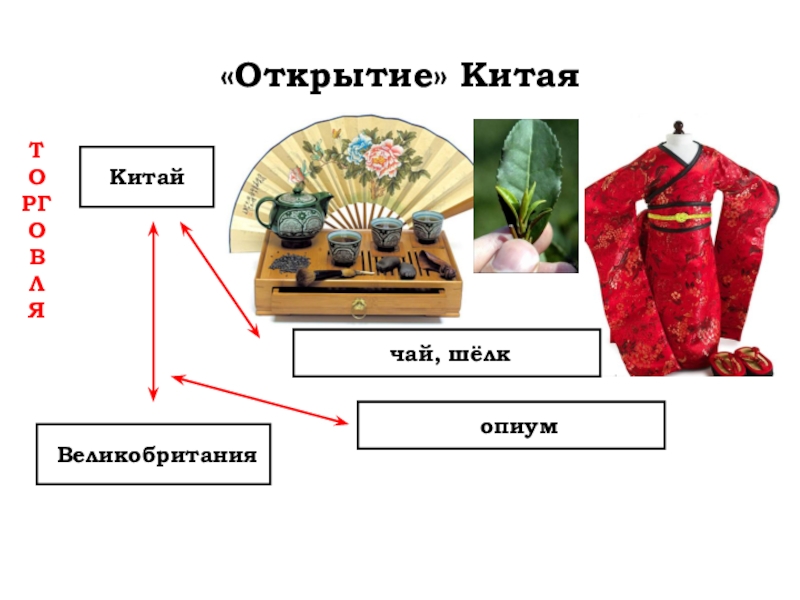 Решающая роль в открытии китая принадлежала