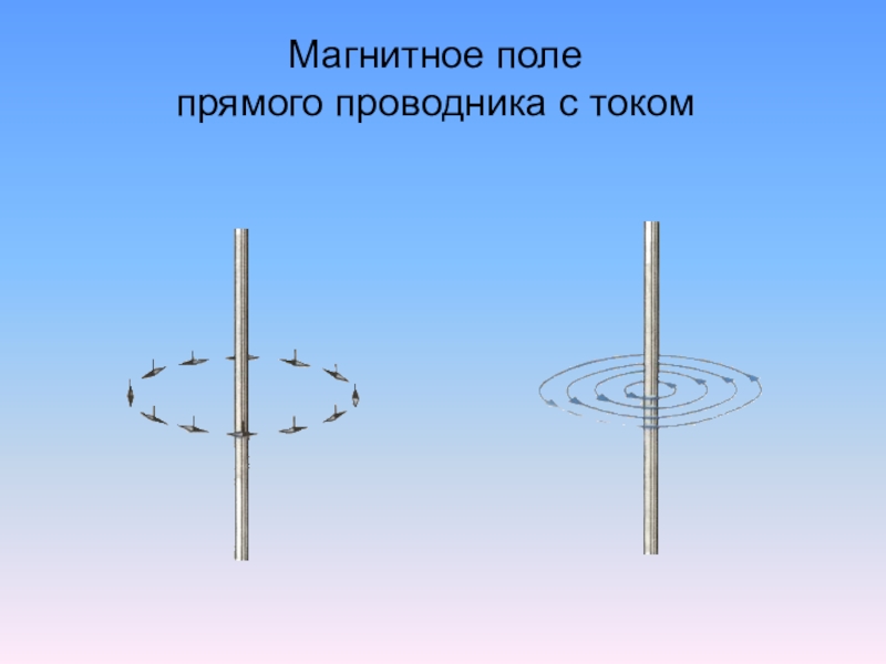 Магнитное поле прямого тока 8 класс физика презентация