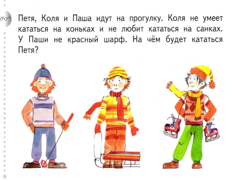 Путь пети в школу. Петя. Петя и Коля. Петя Коля и Паша идут на прогулку Коля не умеет кататься на коньках. Петя детская картинка.