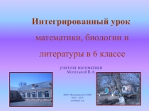 Презентация по математике в 6 классе на тему Противоположные числа