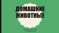 Презентация по развитию речи на тему Домашние животные 1 класс отработка навыка Кто? Что делает?