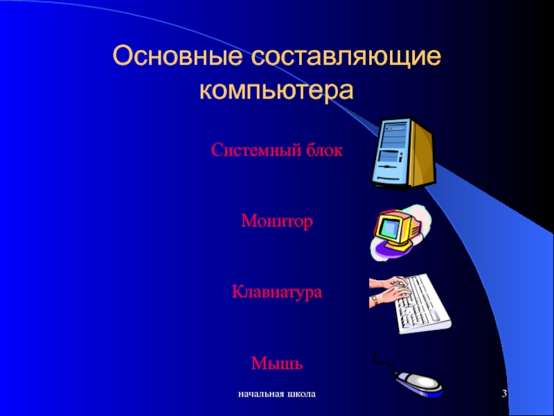 Из чего состоит компьютерная презентация