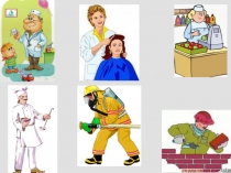 Презентация Умение связно рассказывать о профессиях по алгоритму