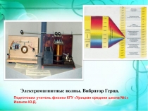 Презентация по физике на тему Электромагнитные волны