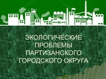 Презентация к Проекту Экологическая обстановка Партизанского городского округа