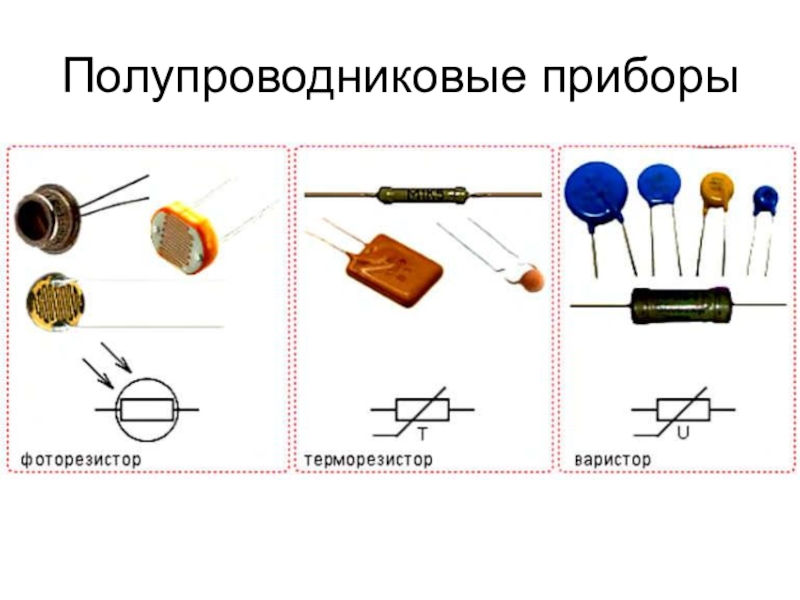 Презентация на тему полупроводниковые приборы