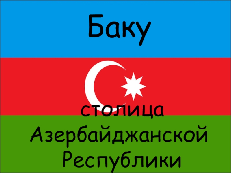 Азербайджан презентация по географии 7 класс