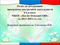 Презентация Внеурочки 2 класс