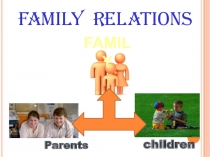 Презентация по английскому языку на тему семья
