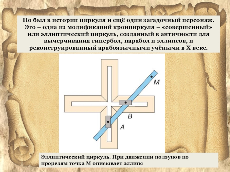 История чертежных инструментов презентация