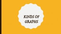 Презентация по английскому языку на тему Kinds of Graphs (6, 7, 8 класс)