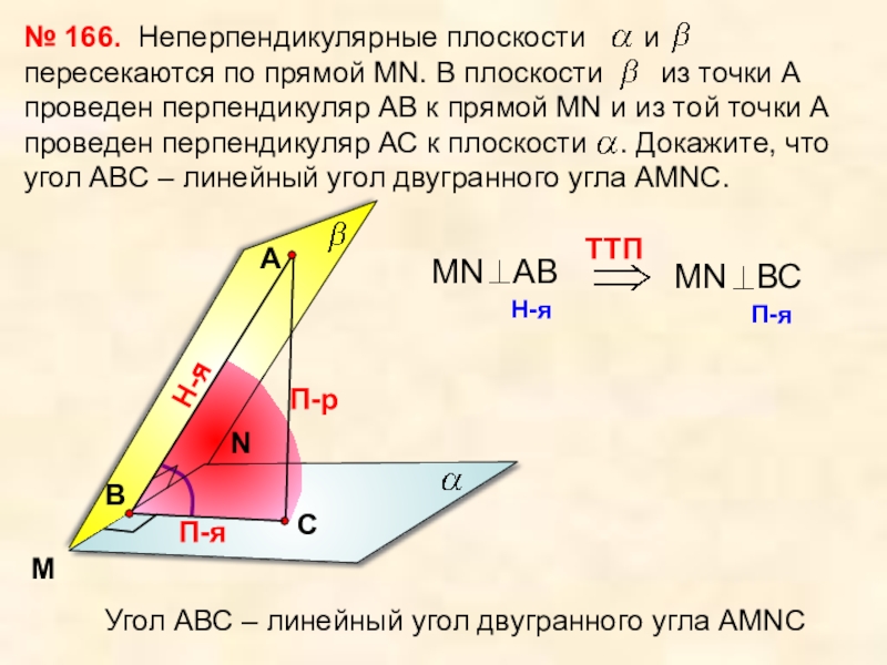 Линейным углом двугранного угла нельзя назвать