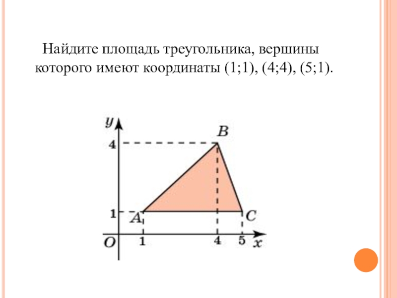 Вершины треугольника имеют координаты 1 2. Найдите площадь треугольника с вершинами. Найдите площадь треугольника вершины которого. Найдите площадь треугольника координаты которого. Найдите площадь треугольника вершины которого имеют координаты 0 0.