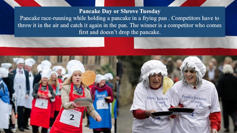 Shrove Tuesday or Pancake Day