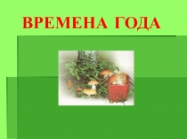 Презентация Времена года(5 класс)