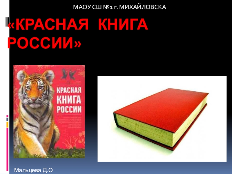 Презентация по окружающему миру Красная книга
