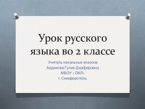 Презентация к уроку русского языка на тему Единственное и множественное число имен прилагательных (2 класс)