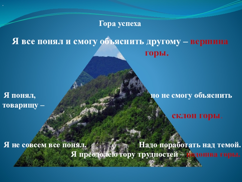 Остальные вершины. Гора успеха картинка. Доклад горы СК. Горы Италии доклад.