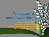 Презентация по русскому языку Пишу диктант на 5 (3 класс)