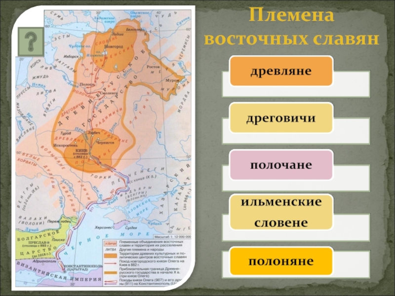 Союзы племен восточных славян. Племена восточных славян. Самые крупные племена восточных славян. Центры расселения восточных славян. Восточные славянские племена.