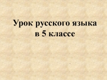 Презентация к уроку Буквы И-Ы после ц 5класс