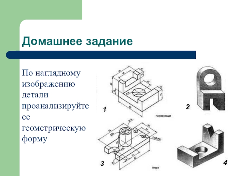 Виды изображения детали