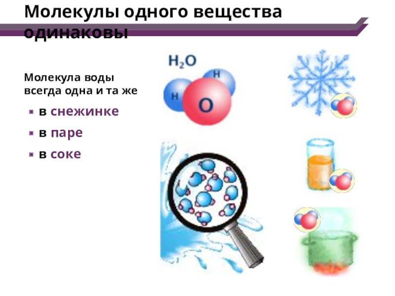 Веществам одинаковой