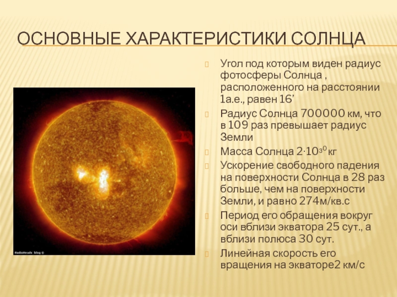 Презентация астрономия солнце и жизнь земли