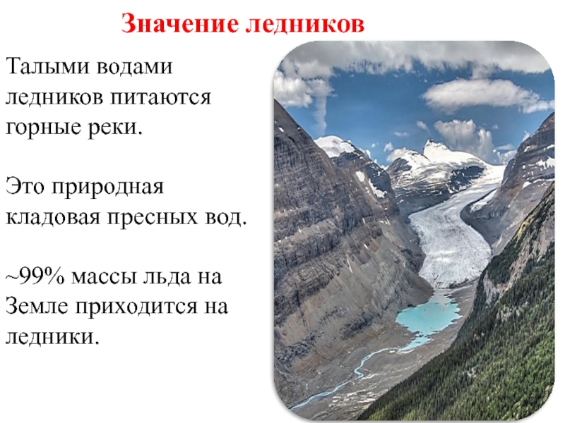 География 6 класс ледники презентация 6 класс