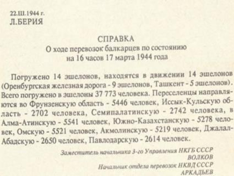 Слова берии. Приказ о депортации чеченцев. Приказ о выселении балкарцев. Справка о депортации. Cghfdrf j ltgjhnfwbb.