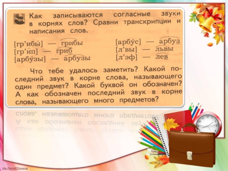 Урок 2 по русскому языку 2 класс школа 21 века презентация